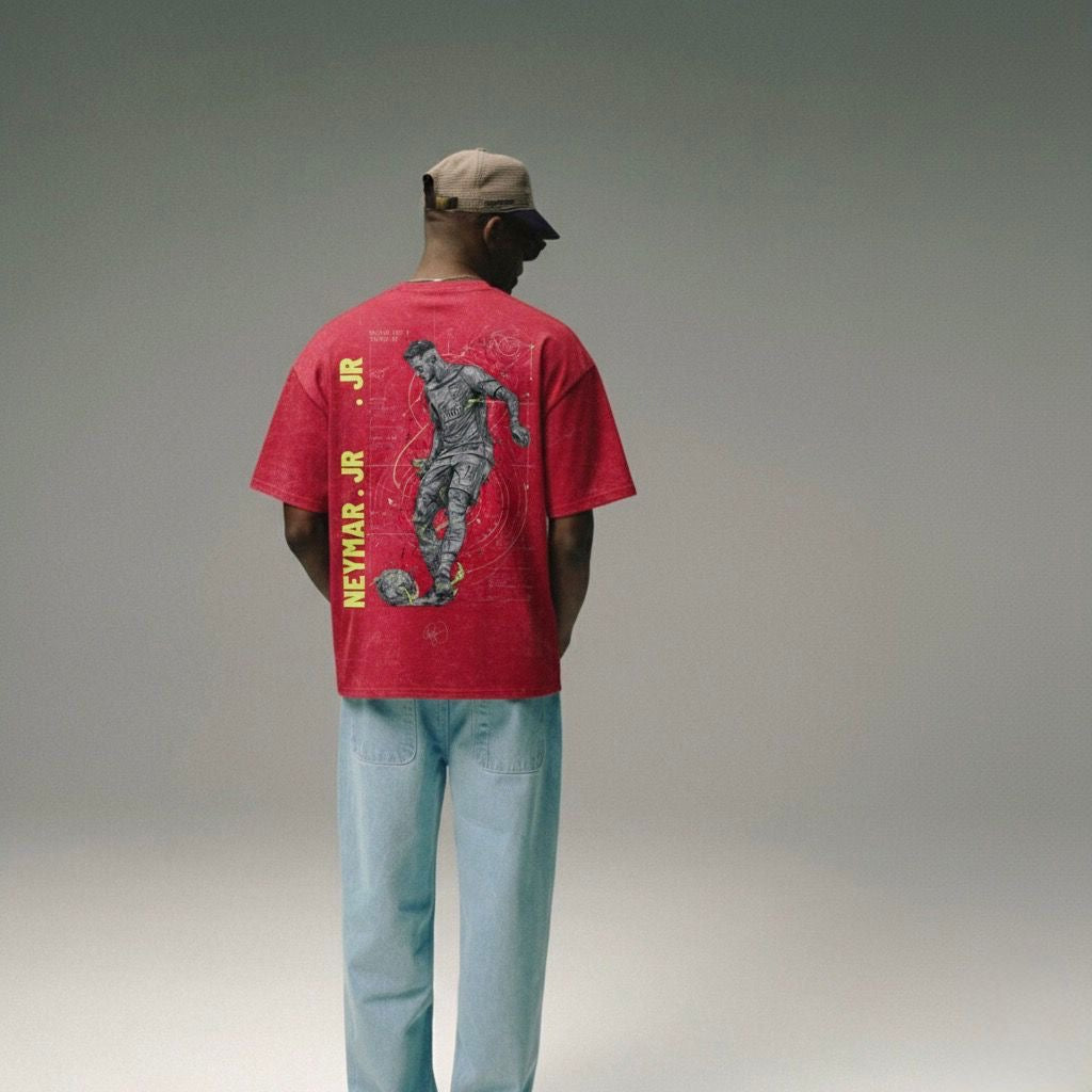 Wear the legend : NEYMAR BACK PRINTED - OVERSIZED TSHIRT