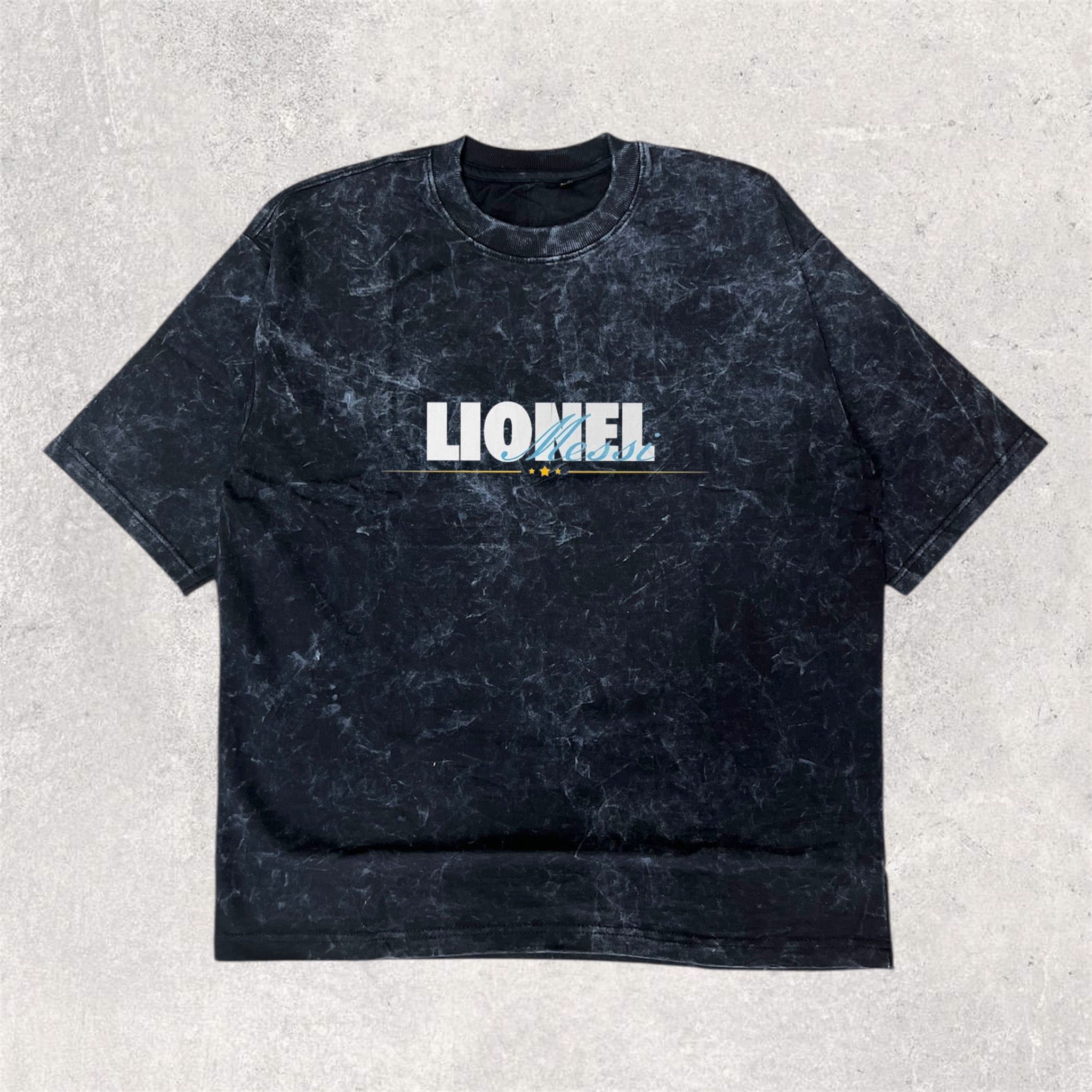Wear the legend : MESSI  back printed unisex oversized tshirt