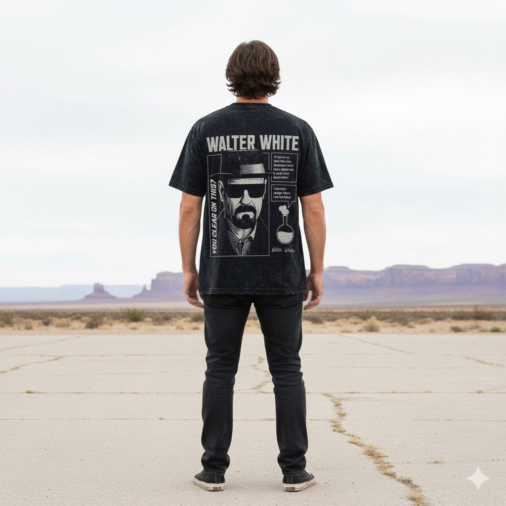 BREAKING BAD unisex printed oversized tshirt