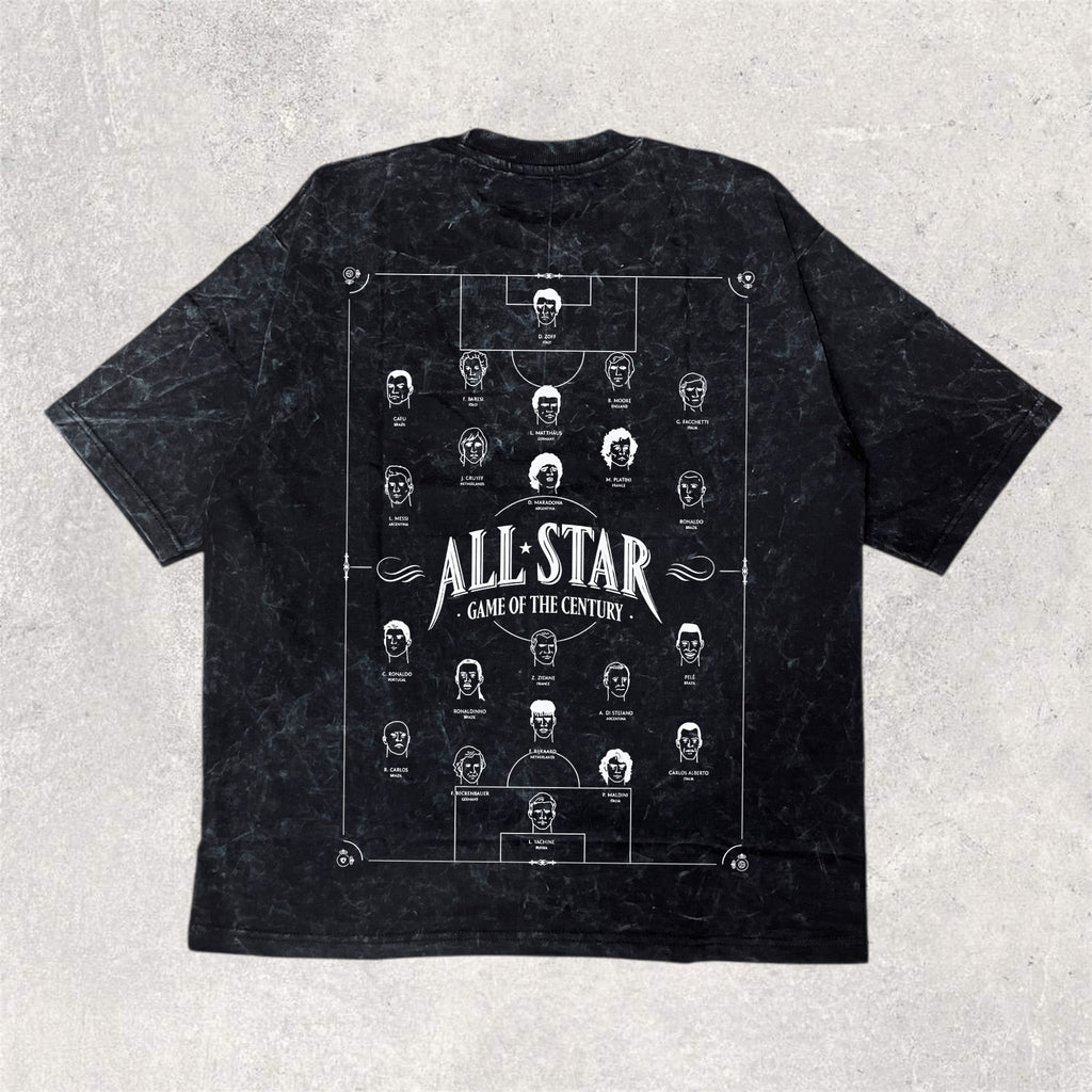 Wear the Legend : inkredible exclusive limited edition , ALL STAR - game of the century printed oversized tshirt
