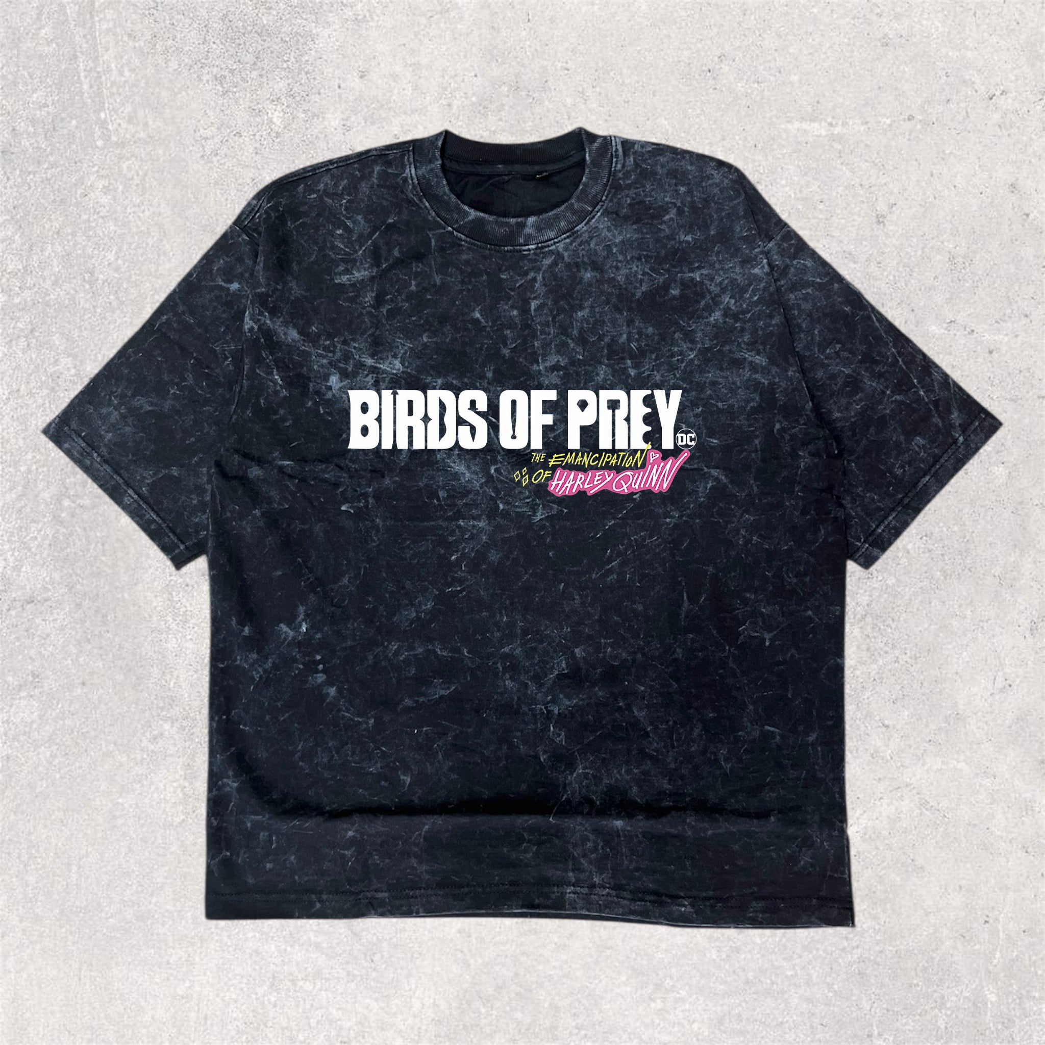 Harley quinn : character printed unisex oversized tshirt