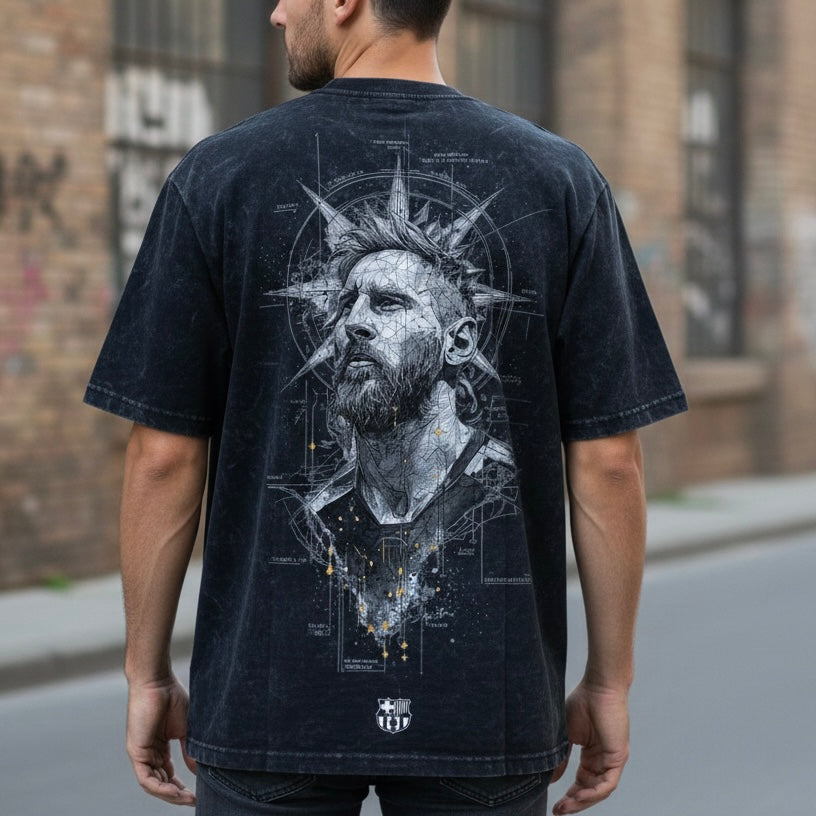 Wear the Legend: Messi Five-Sleeve T-Shirt