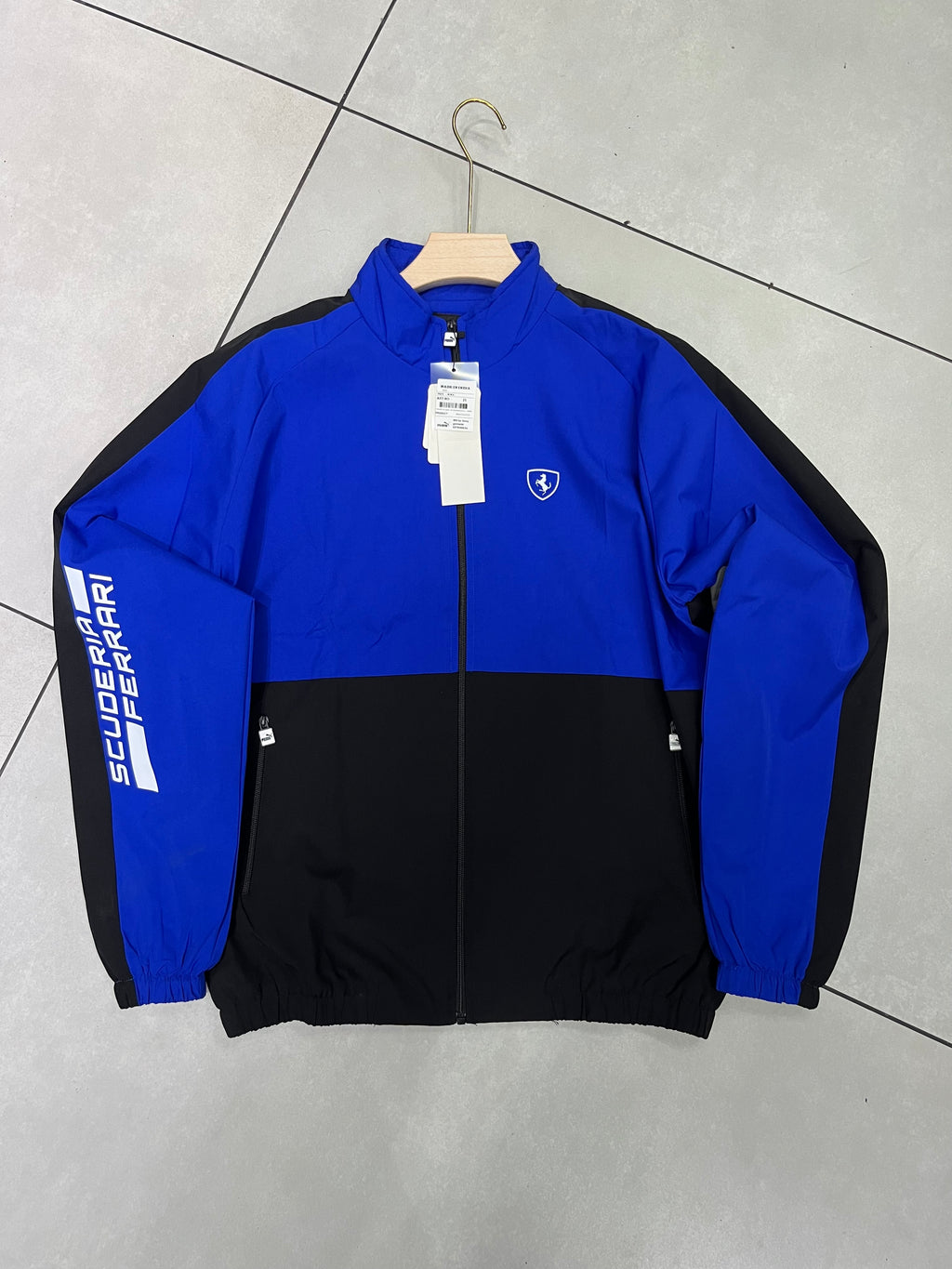 JACKET | ROYAL BLUE AND BLACK